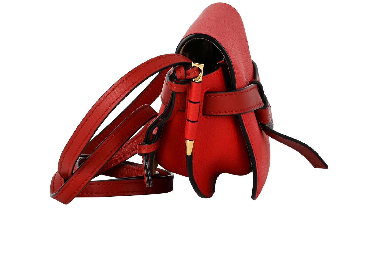 Mini Gate, &pound;750, Handbags, Red, Leather, Side view